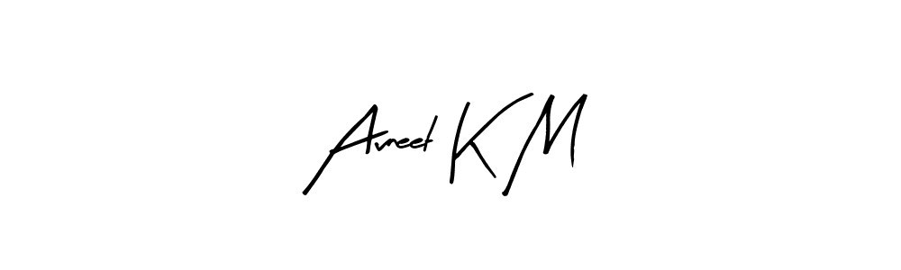 How to make Avneet K M name signature. Use Arty Signature style for creating short signs online. This is the latest handwritten sign. Avneet K M signature style 8 images and pictures png