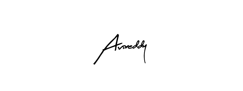 How to make Avsreddy name signature. Use Arty Signature style for creating short signs online. This is the latest handwritten sign. Avsreddy signature style 8 images and pictures png