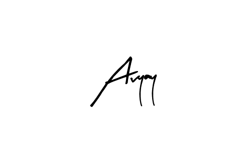 Make a beautiful signature design for name Avyay. With this signature (Arty Signature) style, you can create a handwritten signature for free. Avyay signature style 8 images and pictures png