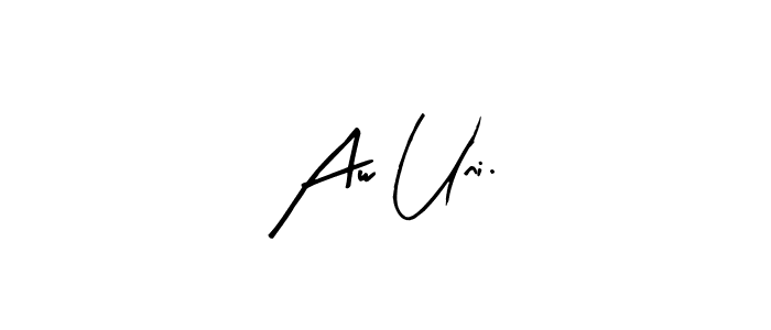 Make a short Aw Uni. signature style. Manage your documents anywhere anytime using Arty Signature. Create and add eSignatures, submit forms, share and send files easily. Aw Uni. signature style 8 images and pictures png