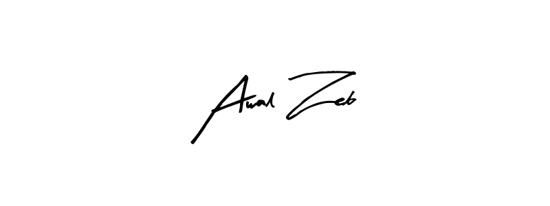 Also You can easily find your signature by using the search form. We will create Awal Zeb name handwritten signature images for you free of cost using Arty Signature sign style. Awal Zeb signature style 8 images and pictures png