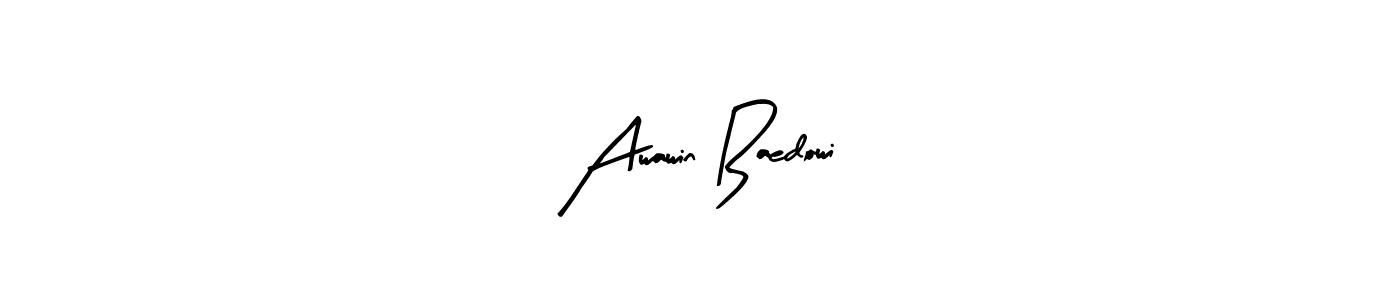 It looks lik you need a new signature style for name Awawin Baedowi. Design unique handwritten (Arty Signature) signature with our free signature maker in just a few clicks. Awawin Baedowi signature style 8 images and pictures png