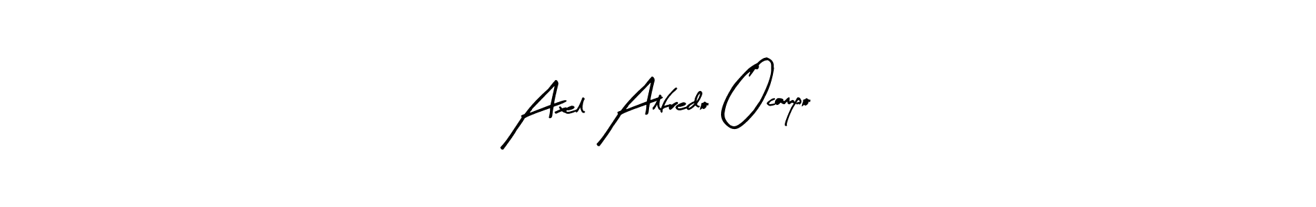 You should practise on your own different ways (Arty Signature) to write your name (Axel Alfredo Ocampo) in signature. don't let someone else do it for you. Axel Alfredo Ocampo signature style 8 images and pictures png