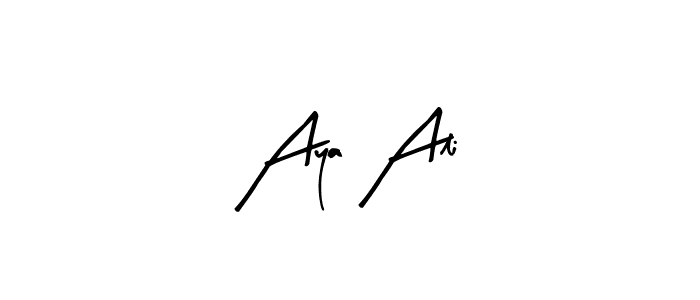 How to Draw Aya Ali signature style? Arty Signature is a latest design signature styles for name Aya Ali. Aya Ali signature style 8 images and pictures png