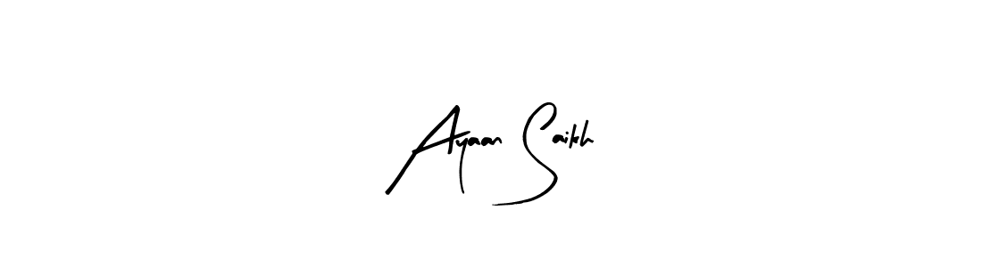 Also You can easily find your signature by using the search form. We will create Ayaan Saikh name handwritten signature images for you free of cost using Arty Signature sign style. Ayaan Saikh signature style 8 images and pictures png