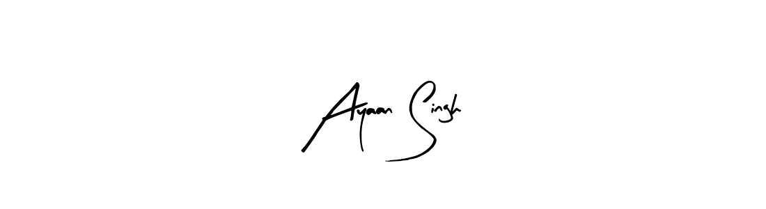 Make a beautiful signature design for name Ayaan Singh. Use this online signature maker to create a handwritten signature for free. Ayaan Singh signature style 8 images and pictures png