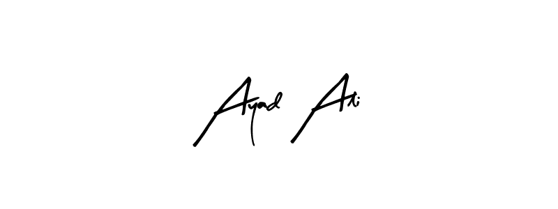 You should practise on your own different ways (Arty Signature) to write your name (Ayad Ali) in signature. don't let someone else do it for you. Ayad Ali signature style 8 images and pictures png