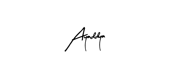 The best way (Arty Signature) to make a short signature is to pick only two or three words in your name. The name Ayaddya include a total of six letters. For converting this name. Ayaddya signature style 8 images and pictures png