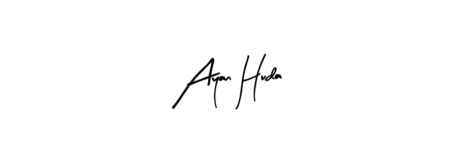 Here are the top 10 professional signature styles for the name Ayan Huda. These are the best autograph styles you can use for your name. Ayan Huda signature style 8 images and pictures png