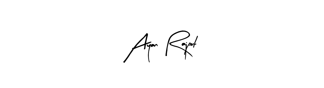 if you are searching for the best signature style for your name Ayan Rajput. so please give up your signature search. here we have designed multiple signature styles  using Arty Signature. Ayan Rajput signature style 8 images and pictures png