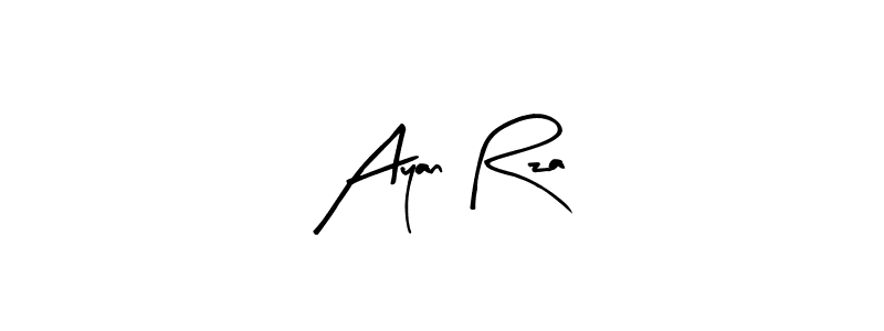 Similarly Arty Signature is the best handwritten signature design. Signature creator online .You can use it as an online autograph creator for name Ayan Rza. Ayan Rza signature style 8 images and pictures png