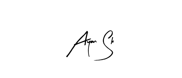 You should practise on your own different ways (Arty Signature) to write your name (Ayan Sk) in signature. don't let someone else do it for you. Ayan Sk signature style 8 images and pictures png