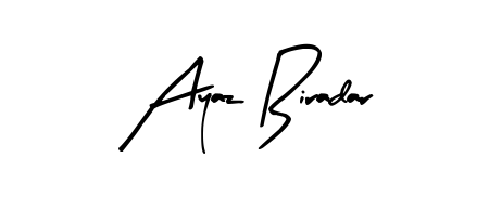 Also we have Ayaz Biradar name is the best signature style. Create professional handwritten signature collection using Arty Signature autograph style. Ayaz Biradar signature style 8 images and pictures png