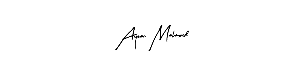 You should practise on your own different ways (Arty Signature) to write your name (Ayman Mahmoud) in signature. don't let someone else do it for you. Ayman Mahmoud signature style 8 images and pictures png