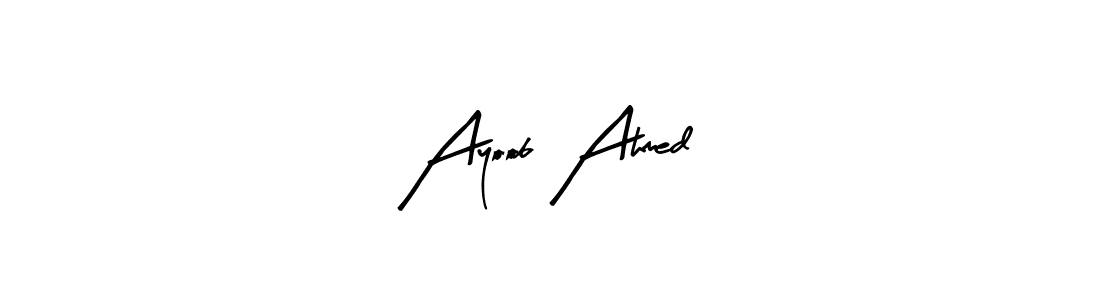 See photos of Ayoob Ahmed official signature by Spectra . Check more albums & portfolios. Read reviews & check more about Arty Signature font. Ayoob Ahmed signature style 8 images and pictures png