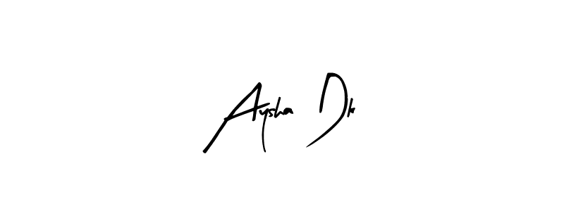 Make a beautiful signature design for name Aysha Dk. Use this online signature maker to create a handwritten signature for free. Aysha Dk signature style 8 images and pictures png