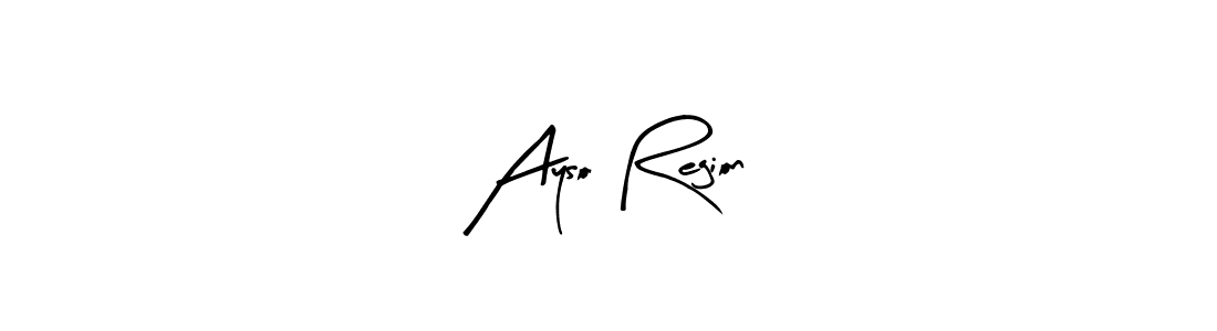 The best way (Arty Signature) to make a short signature is to pick only two or three words in your name. The name Ayso Region include a total of six letters. For converting this name. Ayso Region signature style 8 images and pictures png