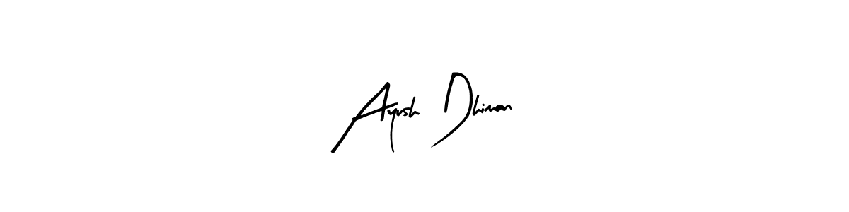 Check out images of Autograph of Ayush Dhiman name. Actor Ayush Dhiman Signature Style. Arty Signature is a professional sign style online. Ayush Dhiman signature style 8 images and pictures png