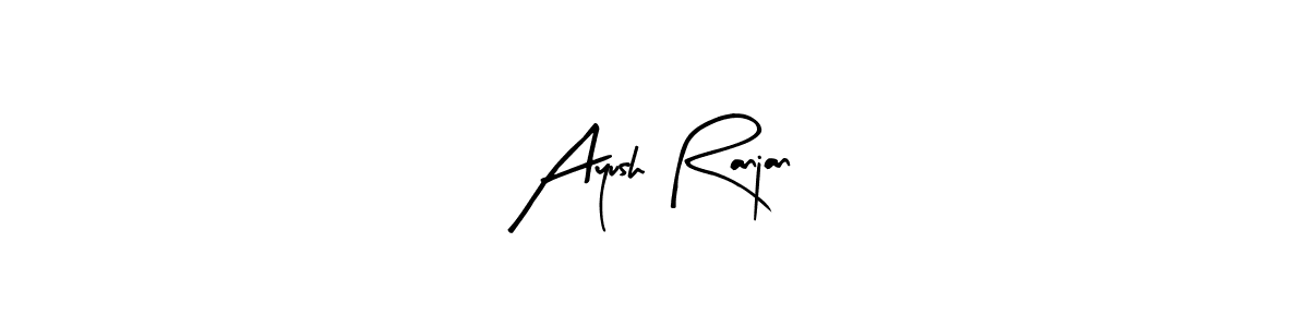 Also we have Ayush Ranjan name is the best signature style. Create professional handwritten signature collection using Arty Signature autograph style. Ayush Ranjan signature style 8 images and pictures png