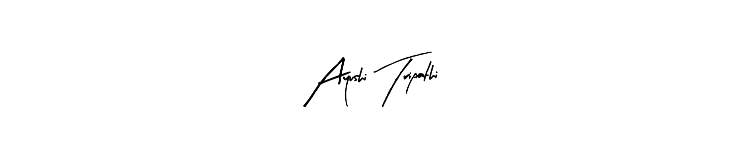 Design your own signature with our free online signature maker. With this signature software, you can create a handwritten (Arty Signature) signature for name Ayushi Tripathi. Ayushi Tripathi signature style 8 images and pictures png