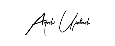 A dynamic signature style for Ayushi Updesh using Arty Signature script. Designed to look authentic, handwritten, and professional. Ayushi Updesh signature style 8 images and pictures png