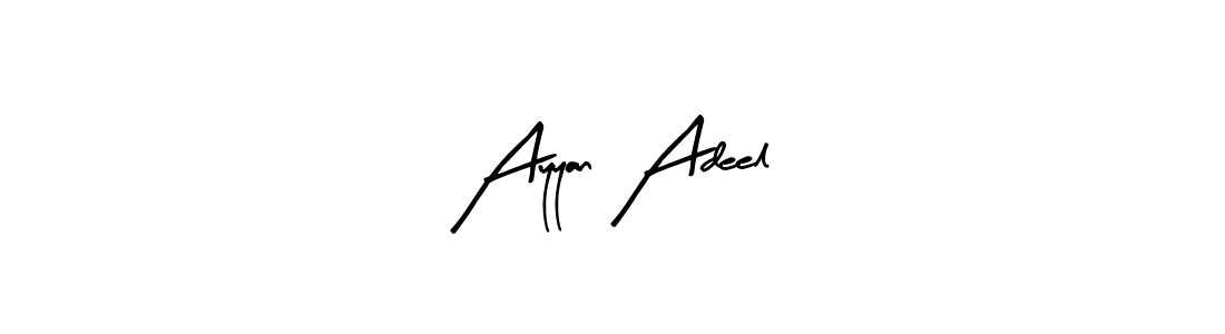 Make a beautiful signature design for name Ayyan Adeel. Use this online signature maker to create a handwritten signature for free. Ayyan Adeel signature style 8 images and pictures png