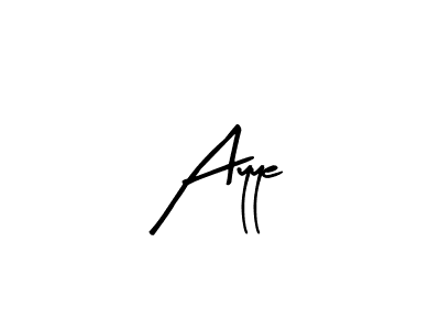 How to make Ayye signature? Arty Signature is a professional autograph style. Create handwritten signature for Ayye name. Ayye signature style 8 images and pictures png