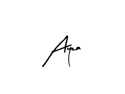 Similarly Arty Signature is the best handwritten signature design. Signature creator online .You can use it as an online autograph creator for name Ayza. Ayza signature style 8 images and pictures png