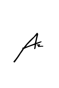 Make a beautiful signature design for name Az. Use this online signature maker to create a handwritten signature for free. Az signature style 8 images and pictures png