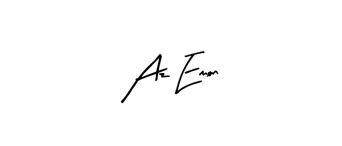 Az Emon stylish signature style. Best Handwritten Sign (Arty Signature) for my name. Handwritten Signature Collection Ideas for my name Az Emon. Az Emon signature style 8 images and pictures png
