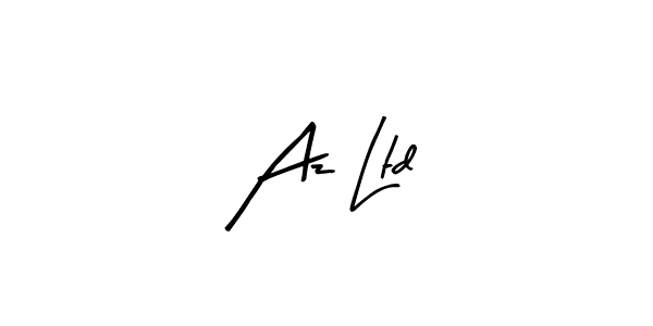 How to make Az Ltd name signature. Use Arty Signature style for creating short signs online. This is the latest handwritten sign. Az Ltd signature style 8 images and pictures png