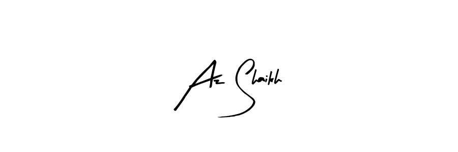 Best and Professional Signature Style for Az Shaikh. Arty Signature Best Signature Style Collection. Az Shaikh signature style 8 images and pictures png