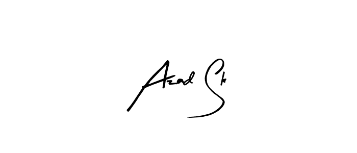 You should practise on your own different ways (Arty Signature) to write your name (Azad Sk) in signature. don't let someone else do it for you. Azad Sk signature style 8 images and pictures png