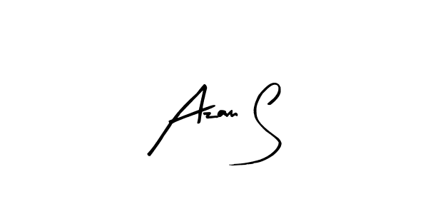 You can use this online signature creator to create a handwritten signature for the name Azam S. This is the best online autograph maker. Azam S signature style 8 images and pictures png