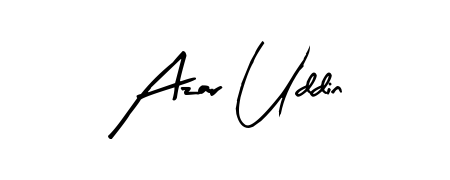 You can use this online signature creator to create a handwritten signature for the name Azar Uddin. This is the best online autograph maker. Azar Uddin signature style 8 images and pictures png