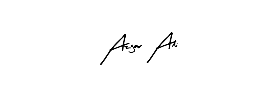 How to make Azgar Ali signature? Arty Signature is a professional autograph style. Create handwritten signature for Azgar Ali name. Azgar Ali signature style 8 images and pictures png