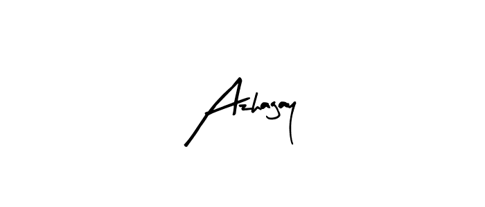 Create a beautiful signature design for name Azhagay. With this signature (Arty Signature) fonts, you can make a handwritten signature for free. Azhagay signature style 8 images and pictures png