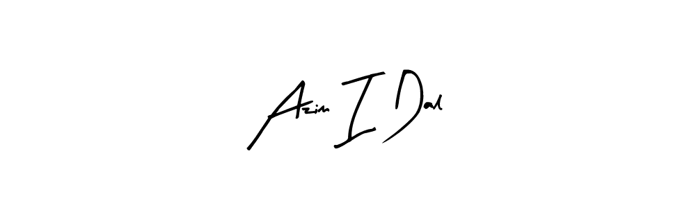 Azim I Dal stylish signature style. Best Handwritten Sign (Arty Signature) for my name. Handwritten Signature Collection Ideas for my name Azim I Dal. Azim I Dal signature style 8 images and pictures png