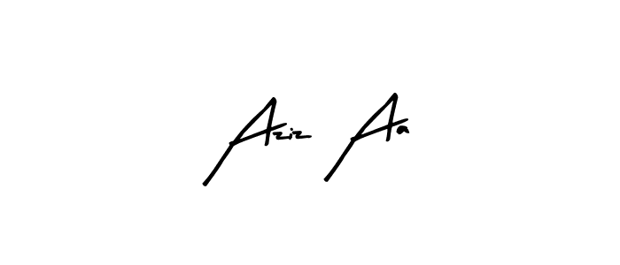 You can use this online signature creator to create a handwritten signature for the name Aziz Aa. This is the best online autograph maker. Aziz Aa signature style 8 images and pictures png