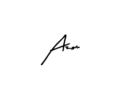 How to make Azom signature? Arty Signature is a professional autograph style. Create handwritten signature for Azom name. Azom signature style 8 images and pictures png
