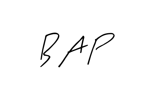 The best way (Arty Signature) to make a short signature is to pick only two or three words in your name. The name B A P include a total of six letters. For converting this name. B A P signature style 8 images and pictures png