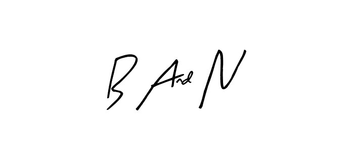 Also You can easily find your signature by using the search form. We will create B And N name handwritten signature images for you free of cost using Arty Signature sign style. B And N signature style 8 images and pictures png