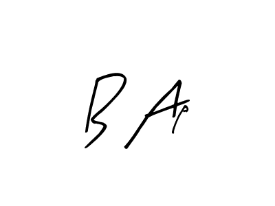 B Ap stylish signature style. Best Handwritten Sign (Arty Signature) for my name. Handwritten Signature Collection Ideas for my name B Ap. B Ap signature style 8 images and pictures png