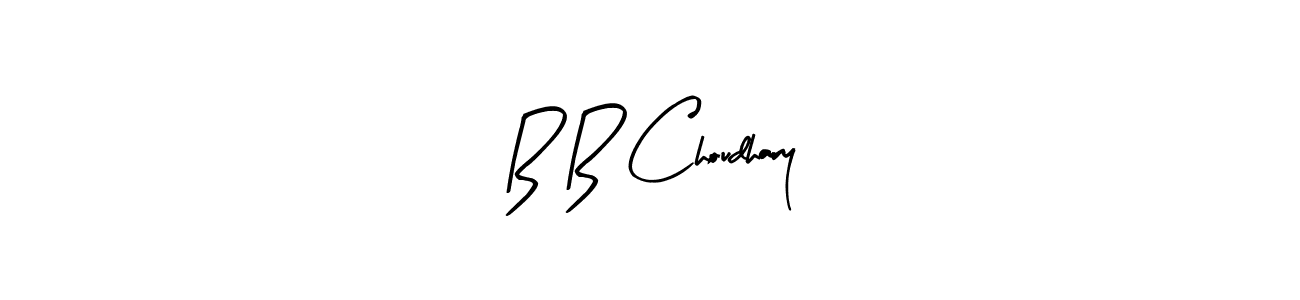 Make a beautiful signature design for name B B Choudhary. With this signature (Arty Signature) style, you can create a handwritten signature for free. B B Choudhary signature style 8 images and pictures png