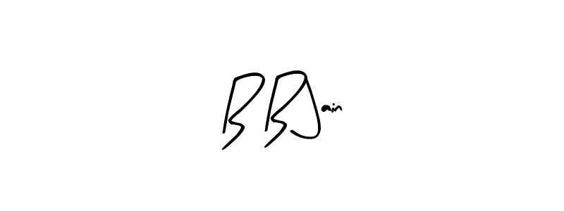 The best way (Arty Signature) to make a short signature is to pick only two or three words in your name. The name B B Jain include a total of six letters. For converting this name. B B Jain signature style 8 images and pictures png