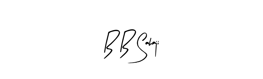 How to Draw B B Sahaji signature style? Arty Signature is a latest design signature styles for name B B Sahaji. B B Sahaji signature style 8 images and pictures png