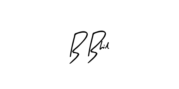 Best and Professional Signature Style for B Bhil. Arty Signature Best Signature Style Collection. B Bhil signature style 8 images and pictures png