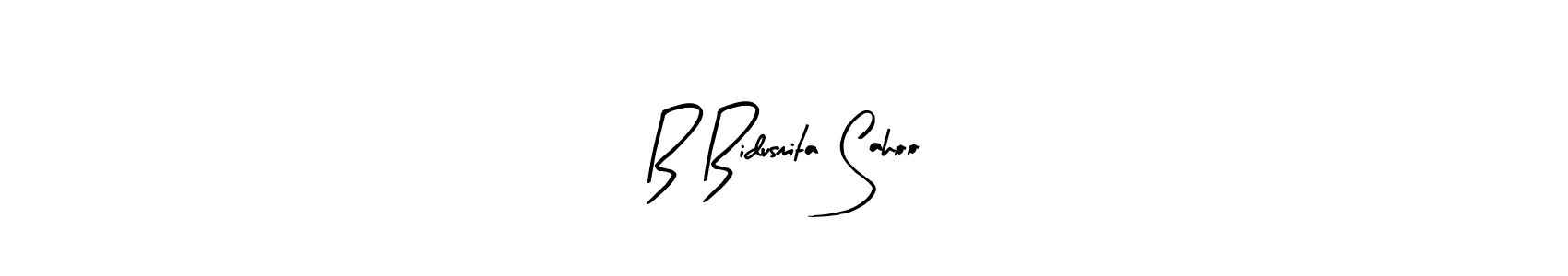 Make a beautiful signature design for name B Bidusmita Sahoo. With this signature (Arty Signature) style, you can create a handwritten signature for free. B Bidusmita Sahoo signature style 8 images and pictures png