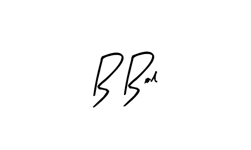 The best way (Arty Signature) to make a short signature is to pick only two or three words in your name. The name B Bol include a total of six letters. For converting this name. B Bol signature style 8 images and pictures png