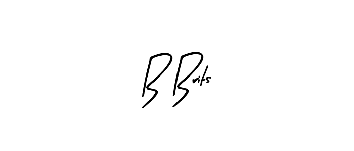 How to make B Brits signature? Arty Signature is a professional autograph style. Create handwritten signature for B Brits name. B Brits signature style 8 images and pictures png